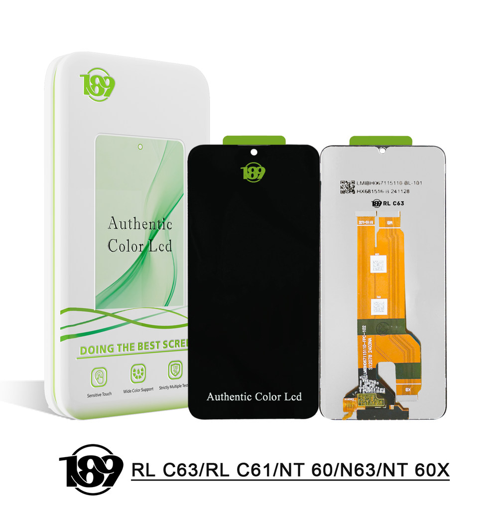 Дисплей Realme C61/ C63/ N63/ Note 60/ Note 60X/ 4G; бренд 189 (как OR100)