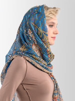 Палантин «Мозаика Херсонеса» 100% хлопок