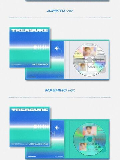 Альбом TREASURE - THE SECOND STEP : CHAPTER ONE 1st Mini Album DIGIPACK 12 Version SET