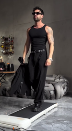 Костюм мужской оверсайз с железным замком