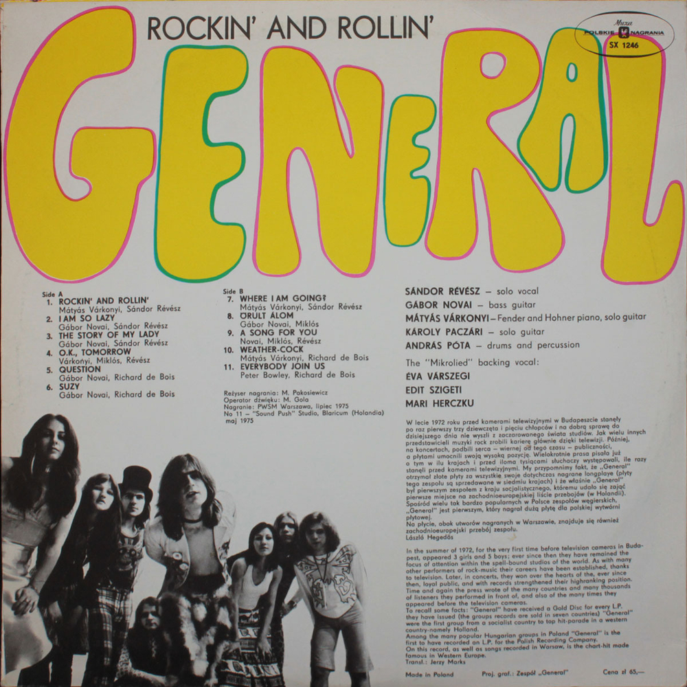 General / Rockin' & Rollin' (LP)