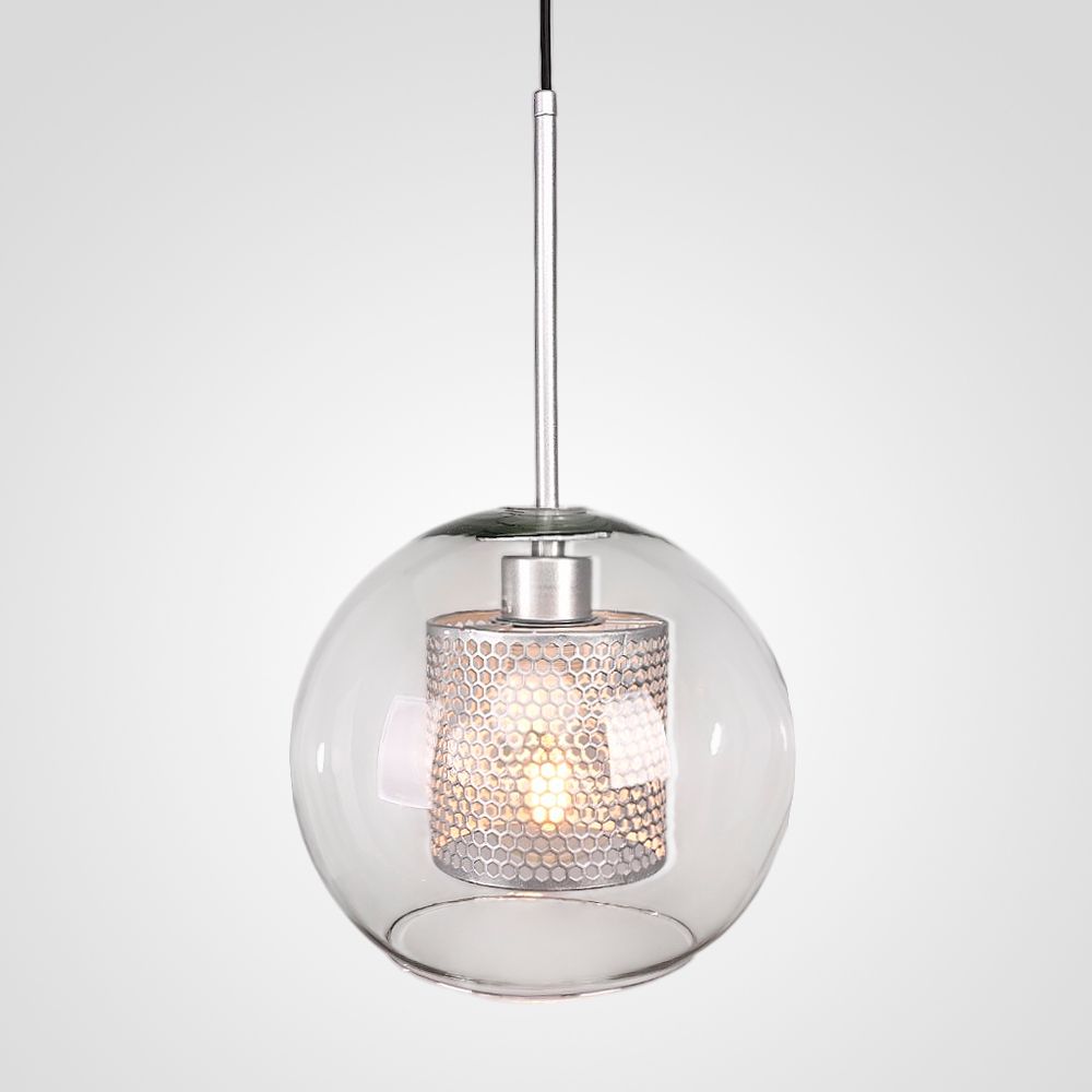 Подвесной светильник CATCH silver D24