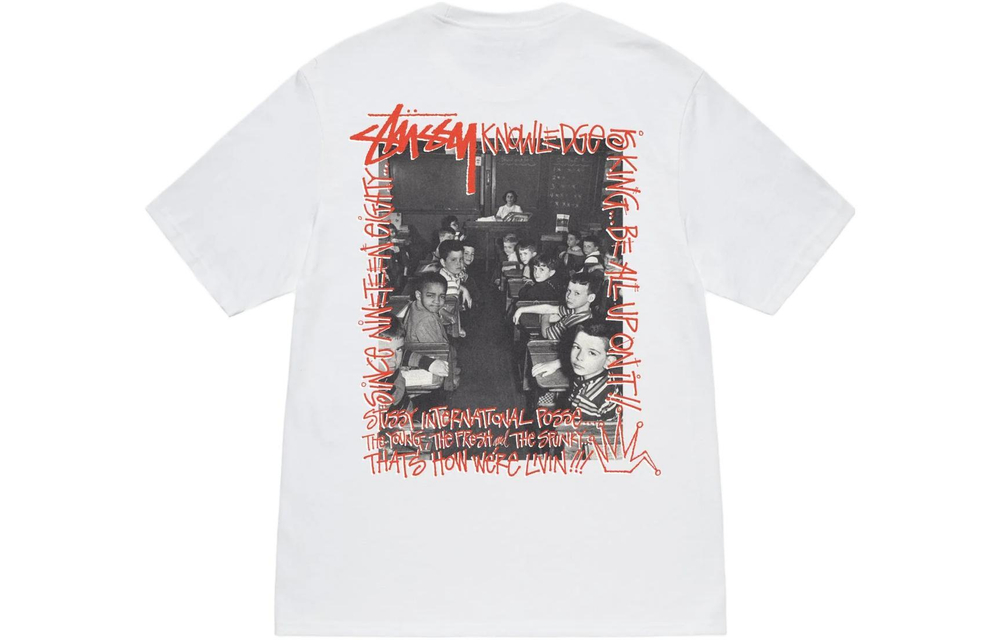 Футболки Stussy FW23 CLASSROOM TEE T, 1904930