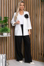 Пиджак льняной Мэрлин (белый) Б13254-7М LT Collection