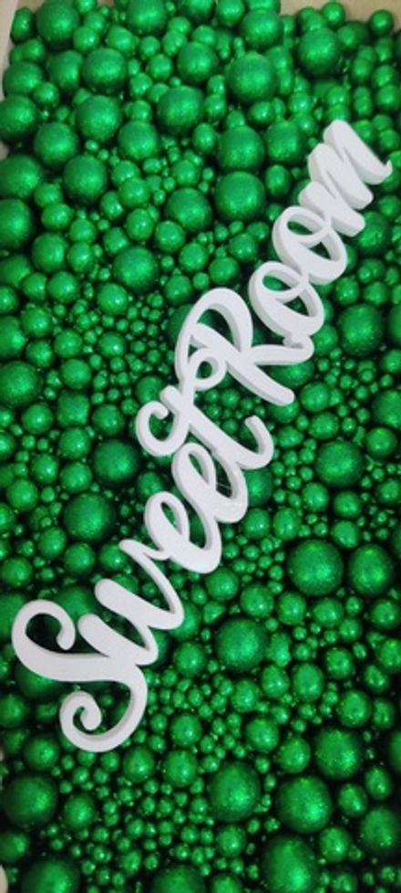 Драже зерн в глаз БЛЕСК Зеленый 50гр Годен24мес №701