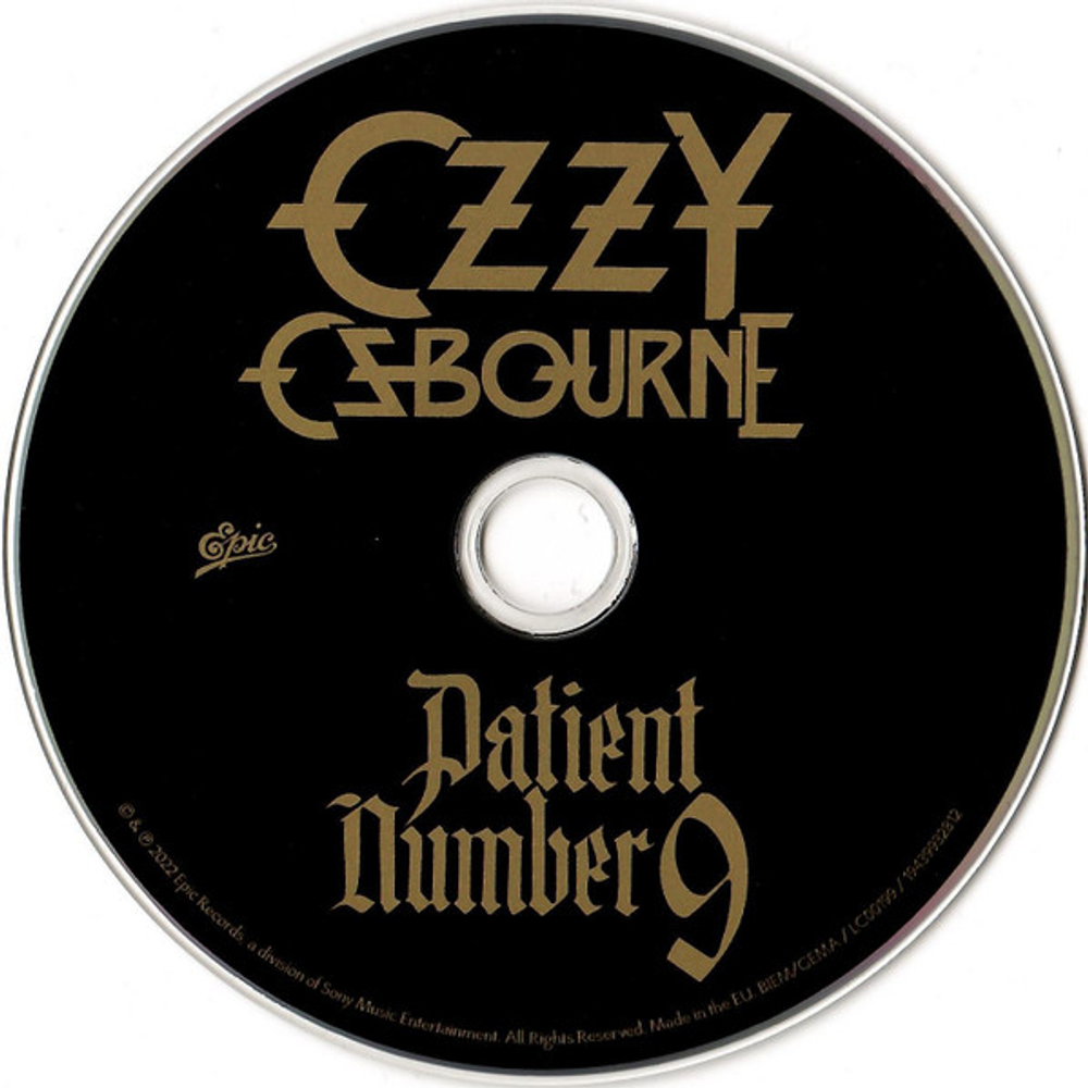 Ozzy Osbourne / Patient Number 9 (Autographed Limited Edition)(CD)