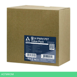 Комплект вентиляторов для корпуса Arctic P14 PWM PST Black (ACFAN00138A)