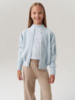 Кардиган для девочки AT1058 голубой