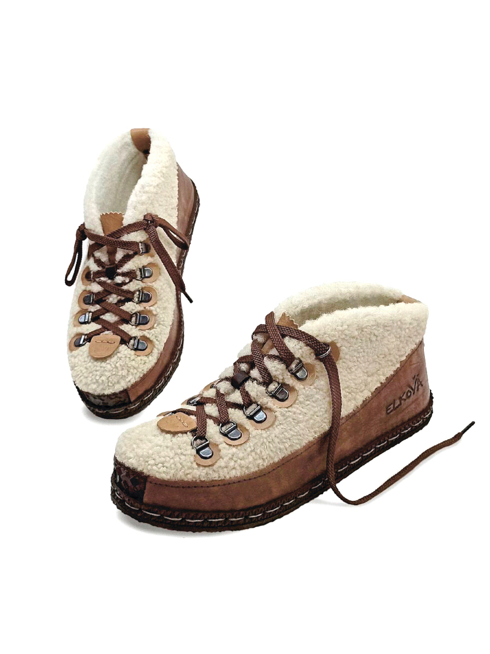 Ботинки меховые "Curly Light"