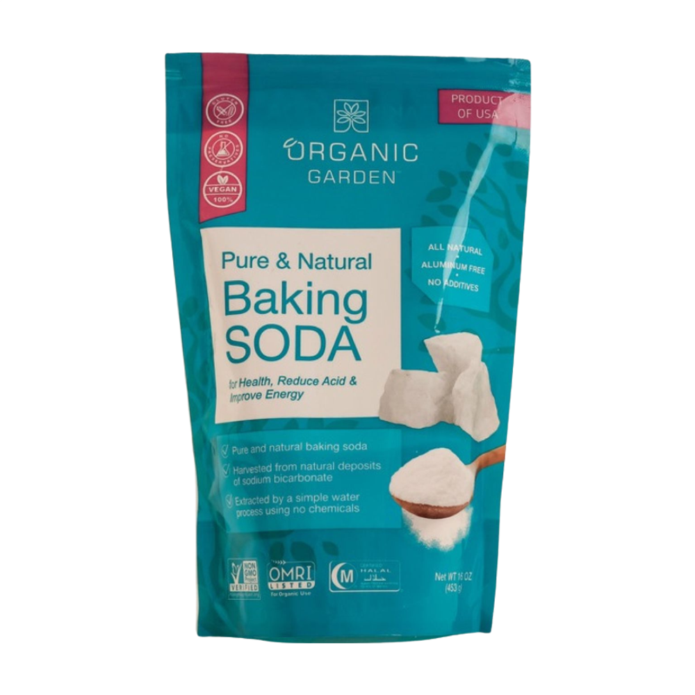 Сода пищевая Baking Soda 453гр (Organic Garden)