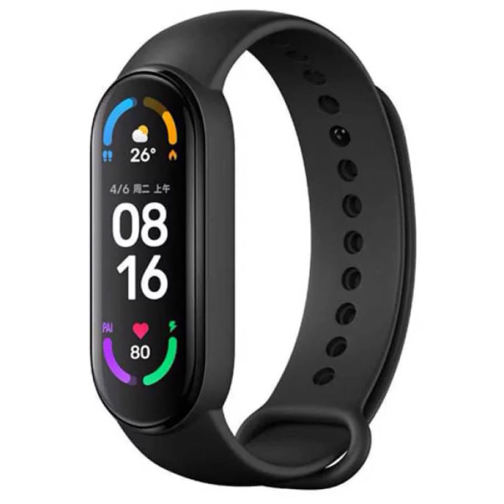 Умный браслет Xiaomi Mi Smart Band 6 CN, черный