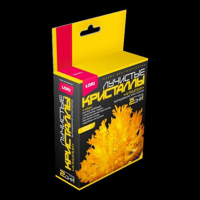 Лучистые кристаллы "Желтый кристалл" (Lori)