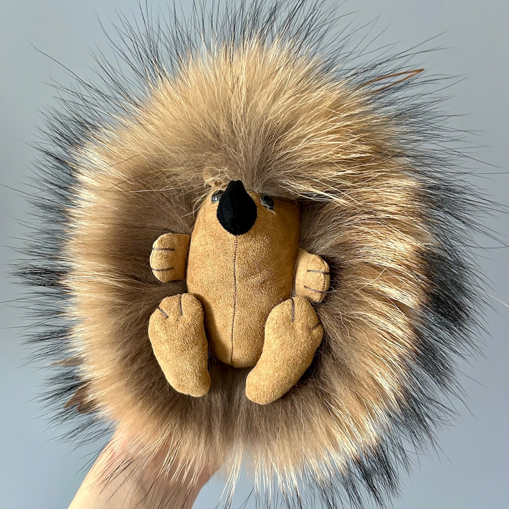 Ёжик Тофу (большой) мех енота