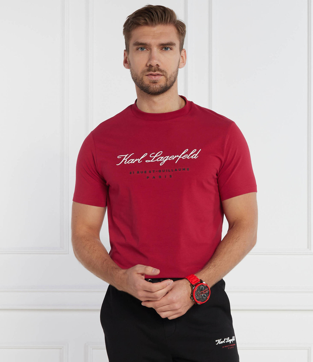 Футболка Karl Lagerfeld - бордовый(755422 534221)