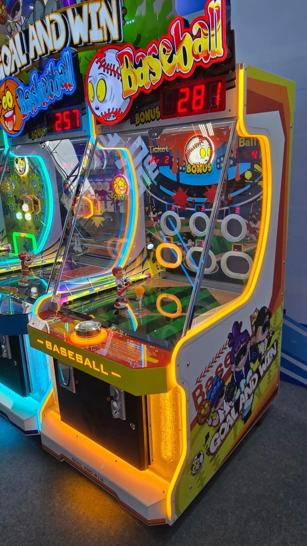 Комплект игровых автоматов «Мини спорт»