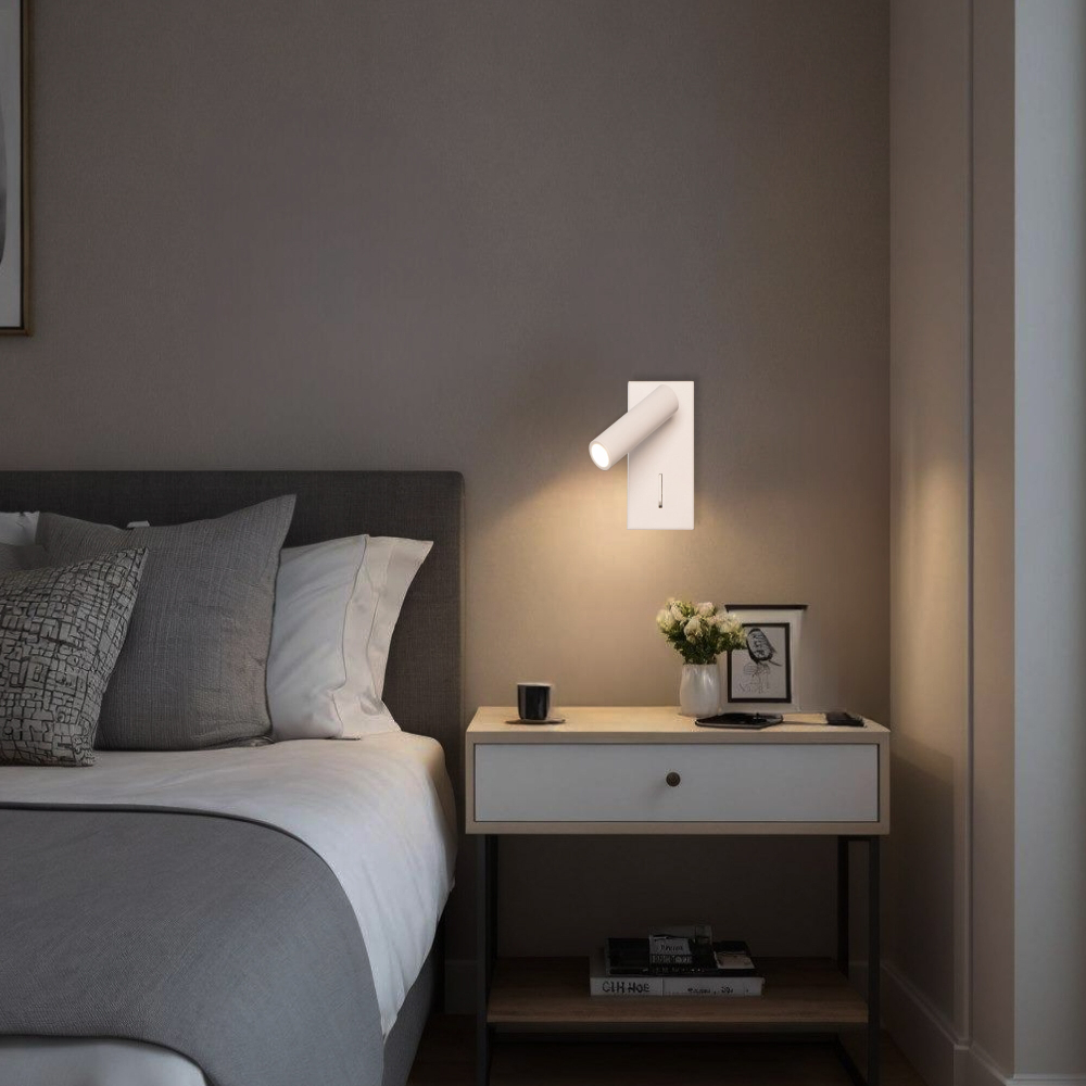 Citilux Декарт CL704350 LED Светильник поворотный с выключателем Белый