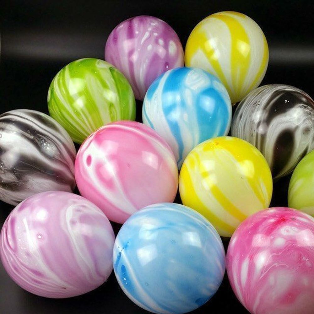 Шар (12"/30 см) Ассорти, агат 50 шт.