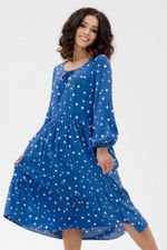 Платье Лавели (46-56) Serenada индиго (Акция)