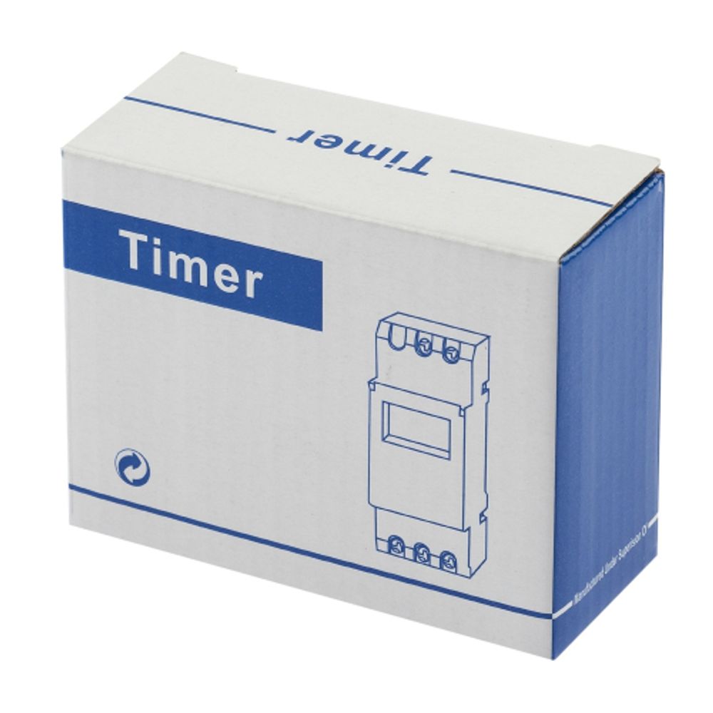 Таймер ЭРА PRO NO-903-40 ТЭ-15 цифровой на Din-рейку 16А | Вспомогательные элементы и аксессуары