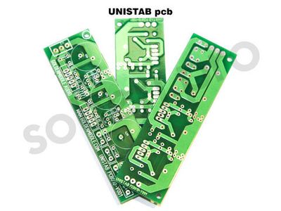 "UNISTAB" стабилизированный двухступенчатый источник низковольтного питания печатная плата