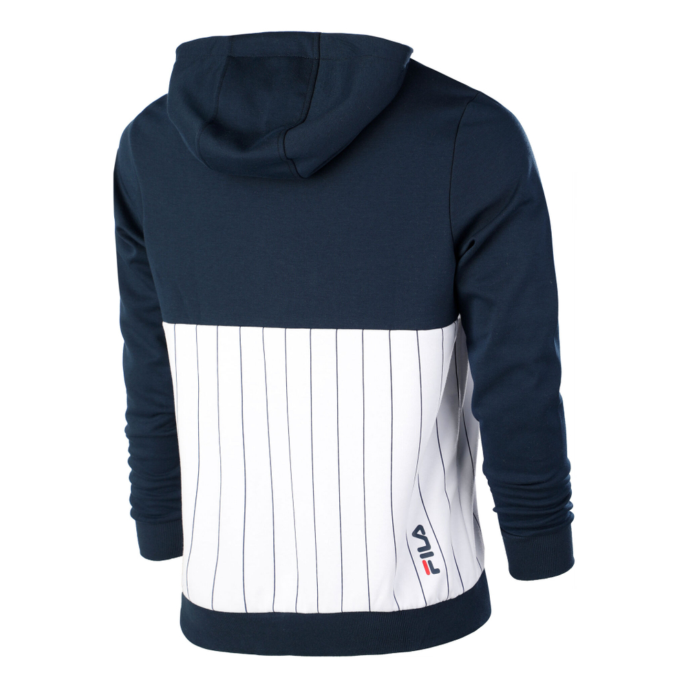 Мужская кофта теннисная Fila Hoody Misha Hoody Men - Blue, White