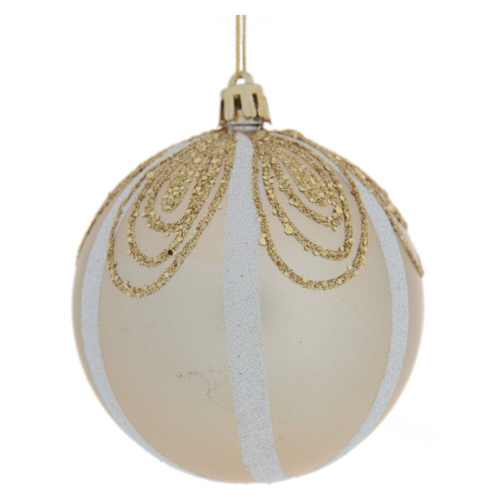 GAEM Набор из 12шт Украшение новогоднее "Шар", D 8 см, L35 W27 H8,5 см