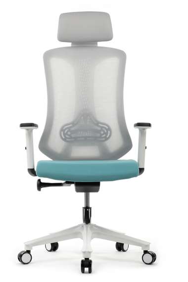 Кресло RCH AW2101 Серый/Голубой