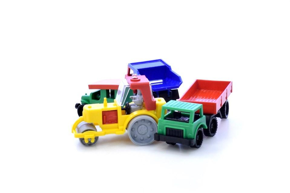 Набор Каток, самосвал, полуприцеп, Фаэтон (Форма)