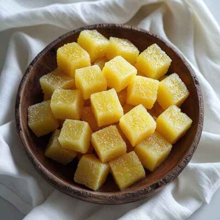 Ананас кубики цветные 8-10мм