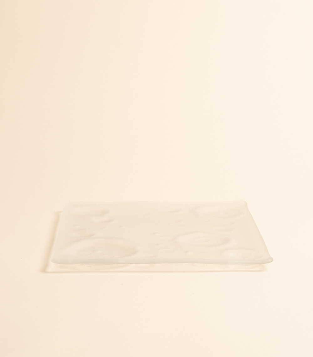 Тарелка – Luna бесцветная, 31 см | SOLID WATER