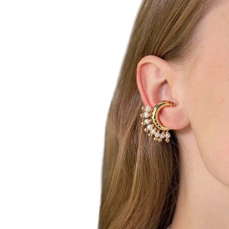 Кафф Регина с Жемчугом