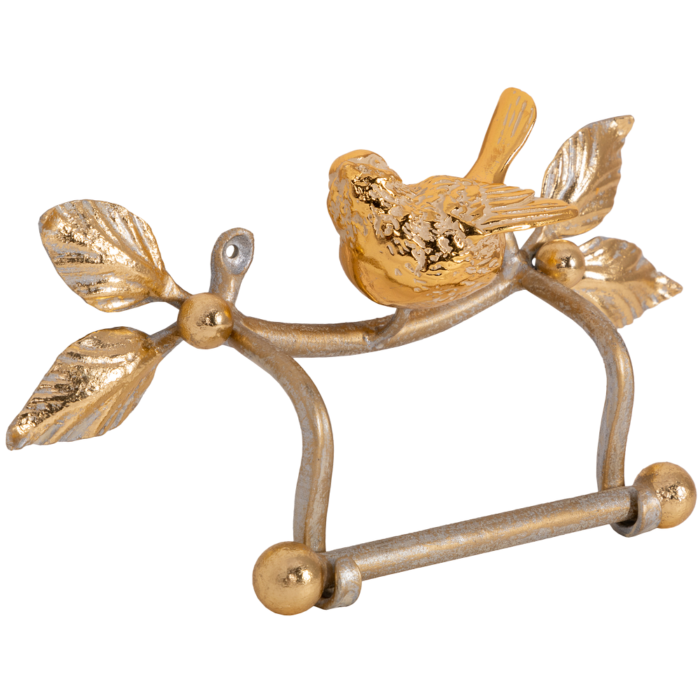 Держатель для туалетной бумаги Птичка Айвори