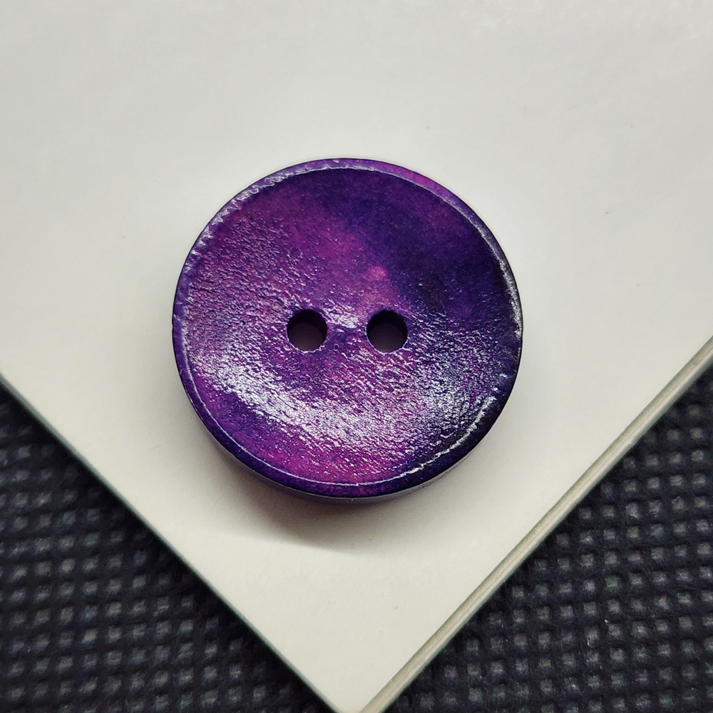 Пуговицы деревянные, цветные, 20мм, штучно