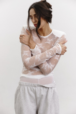 Лонгслив MUR MUR | Белый