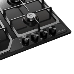 Встраиваемая газовая варочная панель Monsher MSG 63 Noir