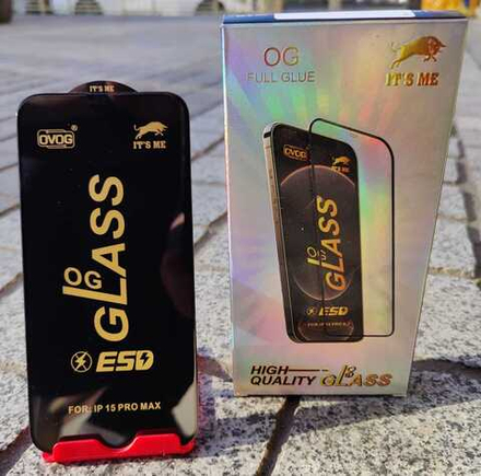 Защитное стекло IT"S ME Samsung A15 (черный) тех.упаковка