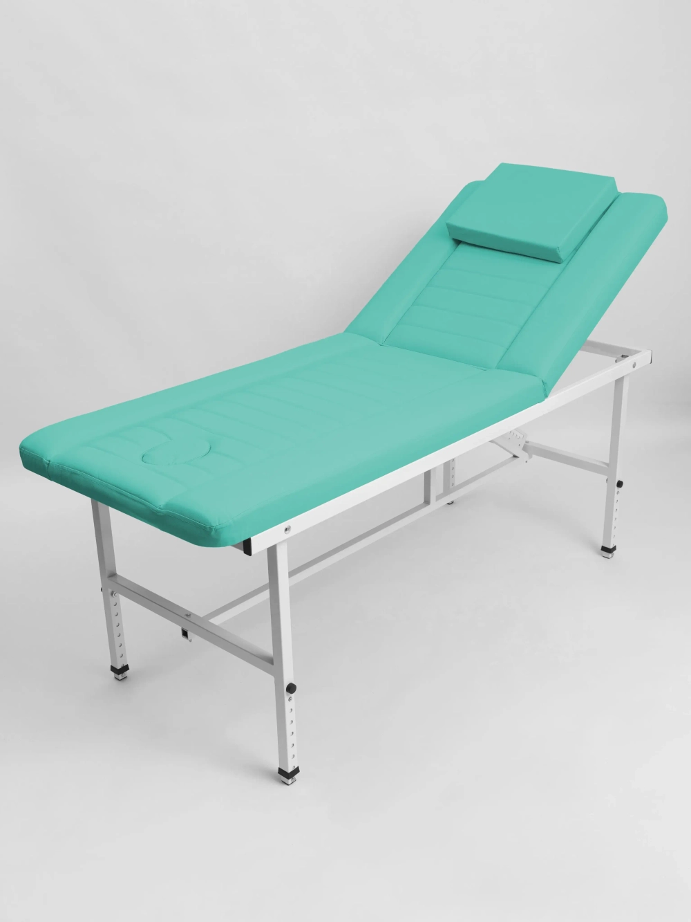 Cтол стационарный массажный с прошивкой Masscomplekt 190/70 с регулировкой высоты от производителя с доставкой по России курьером до адреса