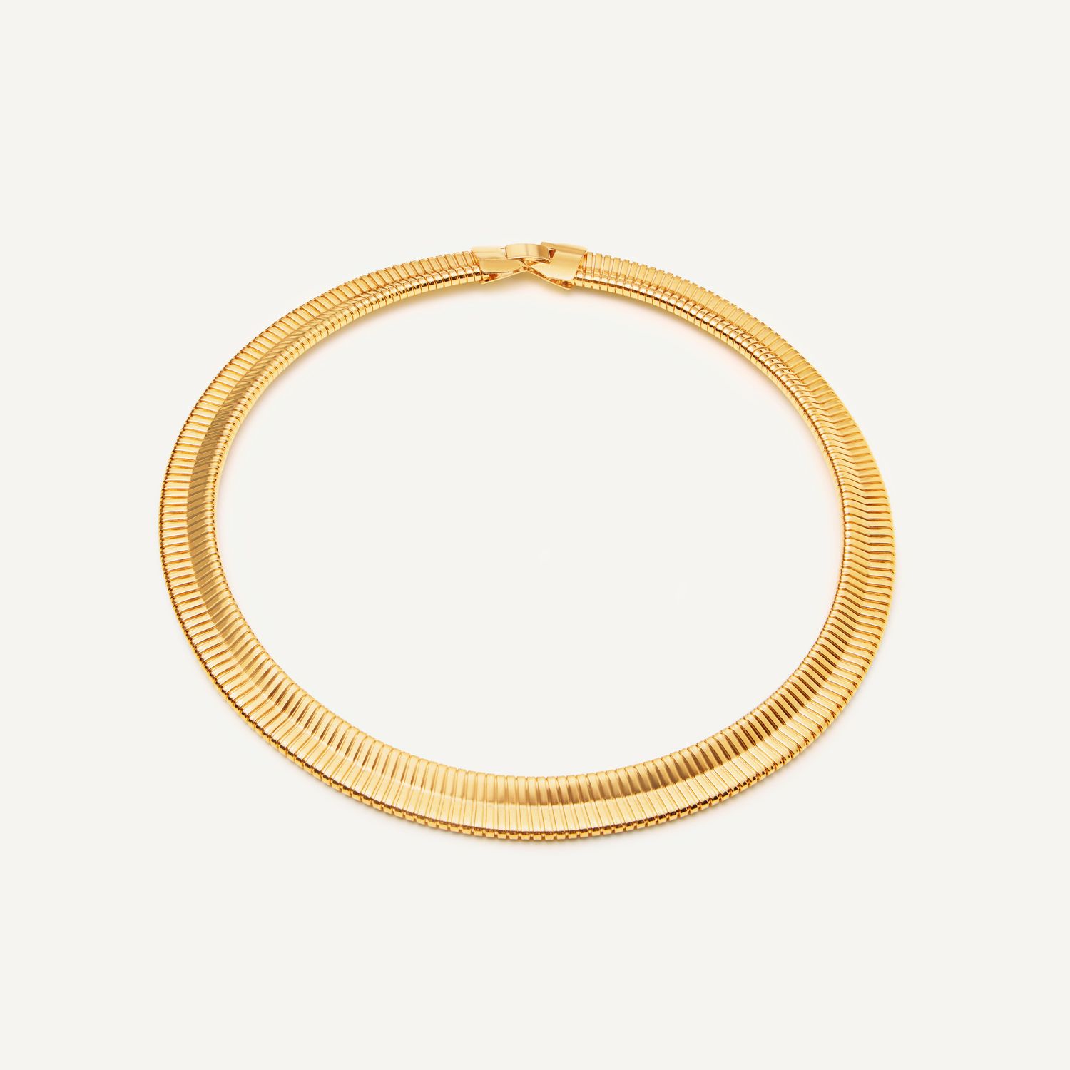 Колье Plicate Choker – Gold