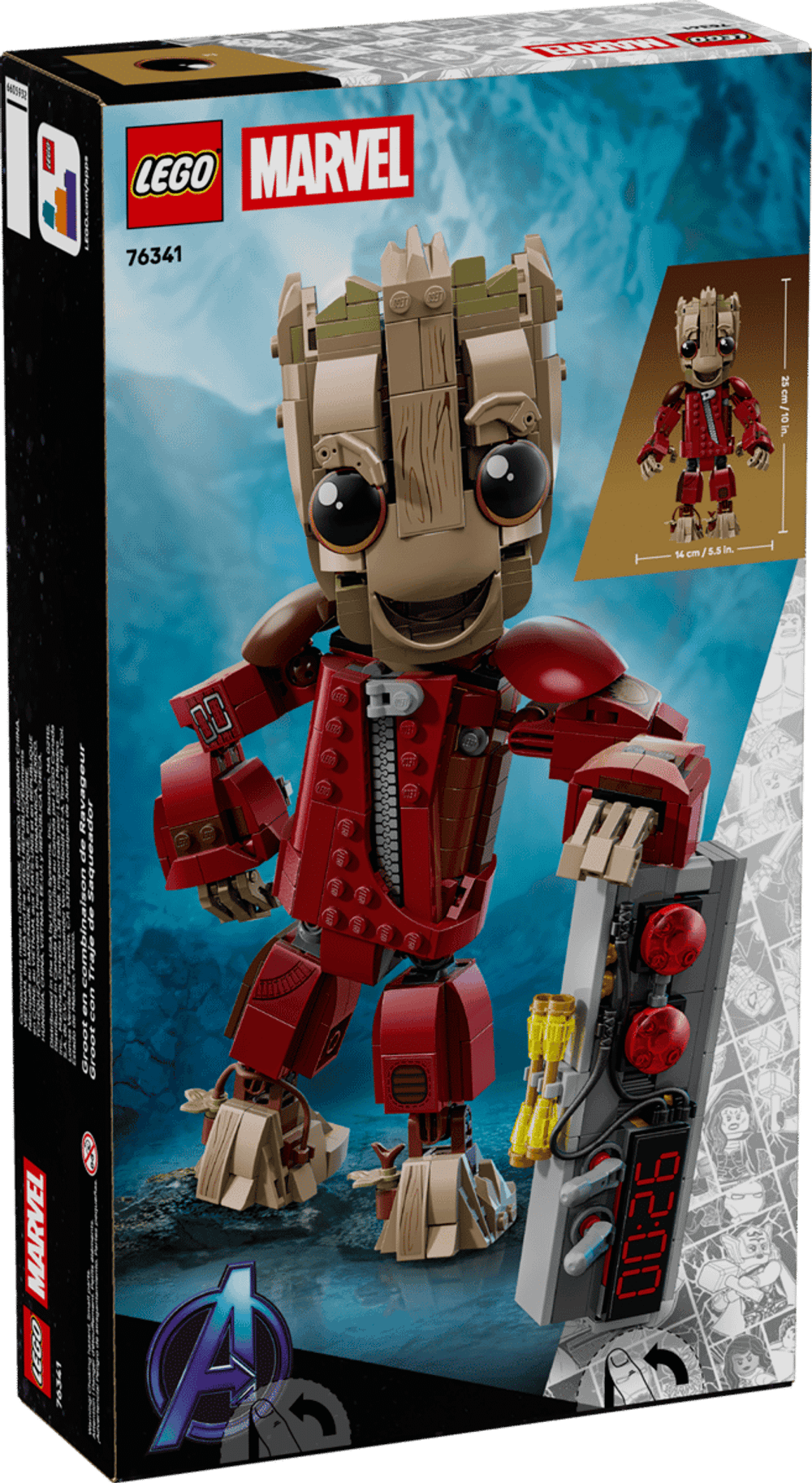 Конструктор LEGO Marvel 76341 Ravager Jumpsuit Groot