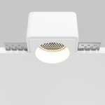 Встраиваемый светильник Maytoni Technical Gyps Modern DL123-GU10-01-W