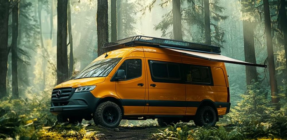 Маркиза безопорная 4,5м MobileComfort EAGLE ME450BD, настенная, электрическая, чёрная