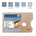 Палитра деревянная прямоугольная Гамма "Студия", 30*40см, толщина 5мм