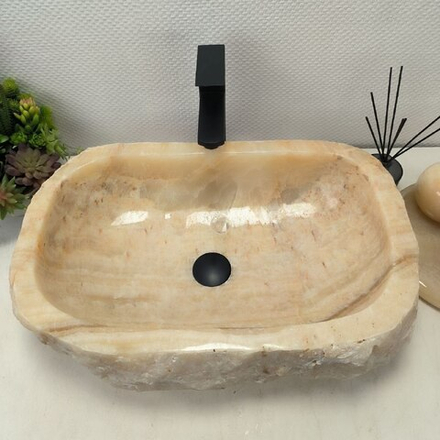 Раковина из оникса Erozy Yellow EO-62550 59*41*16 0100