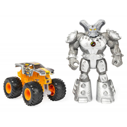 Master Monster Jam Creatures - Super Sneaker Max-D Maximum Destruction в масштабе 1:64 + фигурка Максимуса 20121073