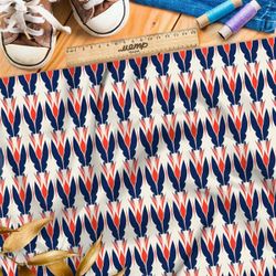 Ткань премиум шифон калейдоскопические формы