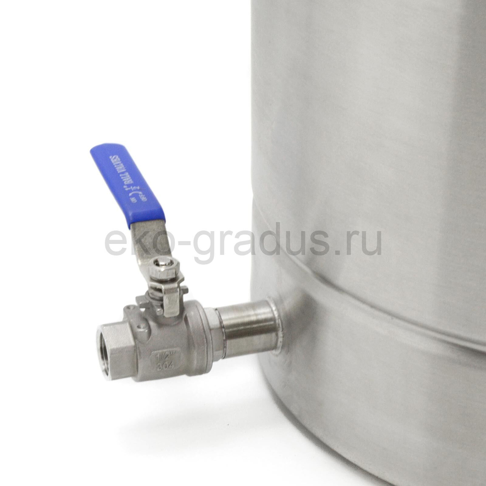 нержавеющий кран для слива с куба