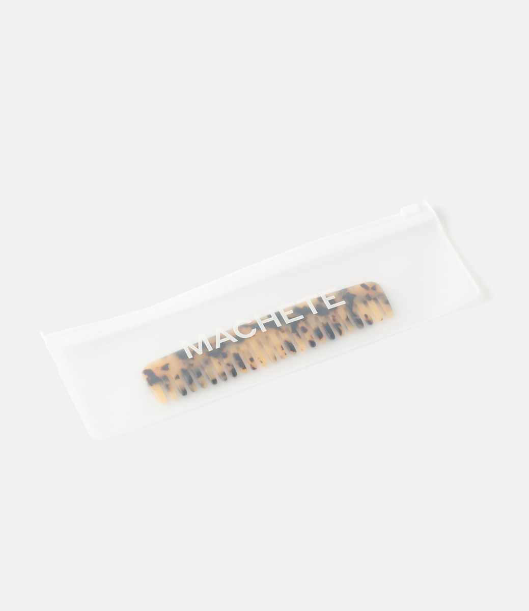 Machete No.3 Comb in Blonde Tortoise — расчёска из ацетата
