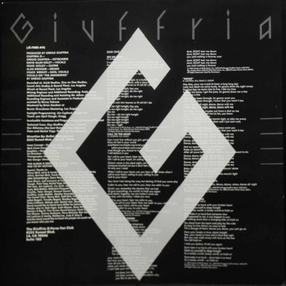 Giuffria / Giuffria (The Awakening) (LP)