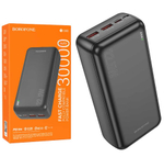 Портативный аккумулятор BOROFONE BJ38B 30000 mAh 22.5W+ PD 20W (черный)