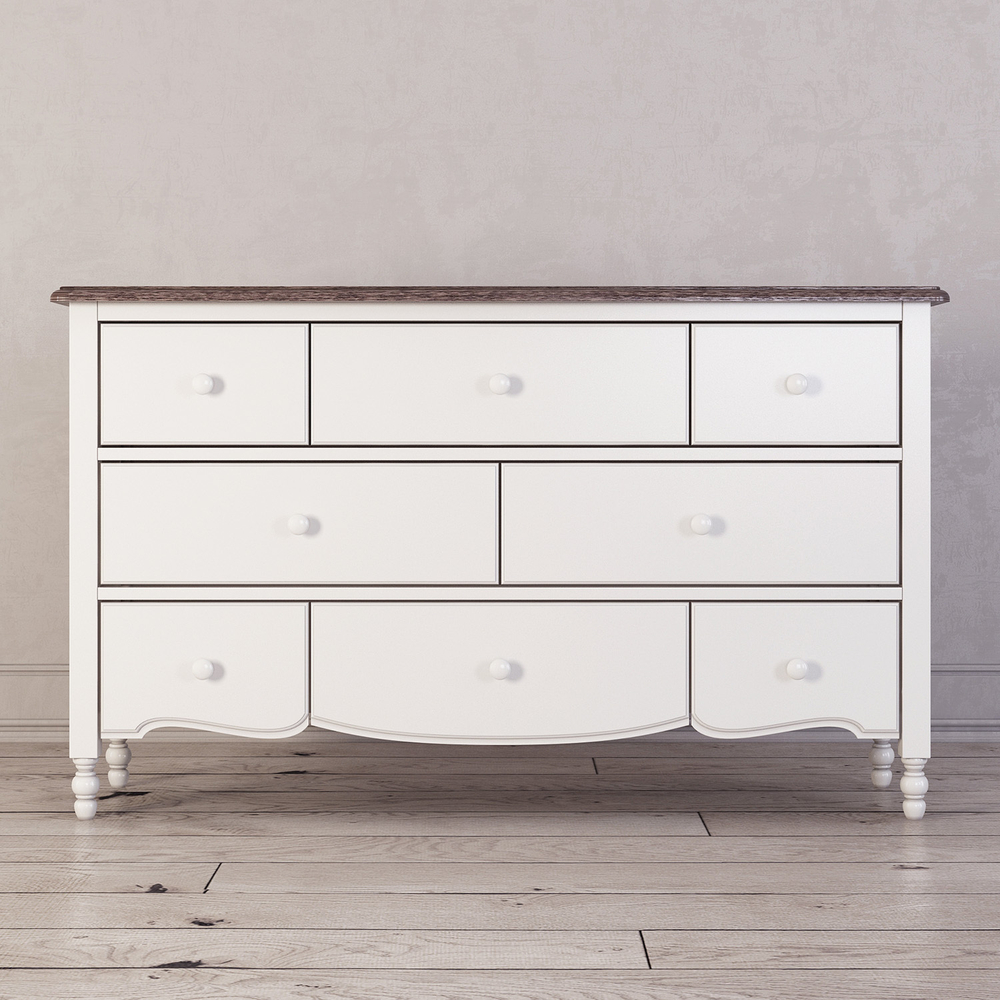 Комод бельевой 8 ящиков Leblanc